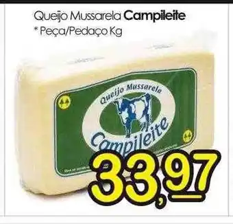 Queijo mussarela campileite
