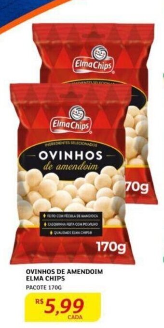 Ovinhos de Amendoim Elma Chips 170g
