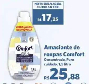 Sam's Club Amaciante de roupas Comfort 1.5L oferta