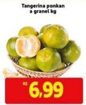 Extra Supermercado Tangerina Ponkan a granel 1kg oferta