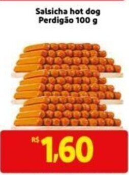 Extra Supermercado Salsicha hot dog Perdigão 100g oferta