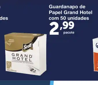 Giardanapo de Papel Grand Hotel com 50 unidades