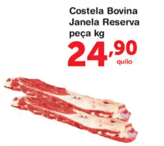 Roldão Costela Bovina Janela Reserva peca 1kg oferta