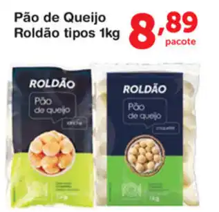 Roldão Pao de Queijo Roldao tipos 1kg oferta