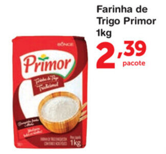 Farinha de Trigo Primor 1kg