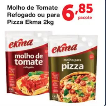 Molho de Tomate Refogado ou para Pizza Ekma 2kg