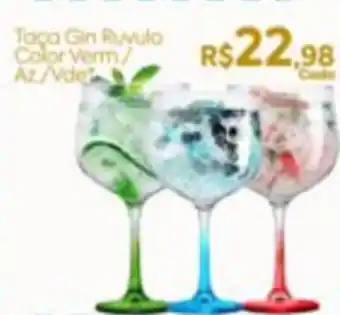 Taca Gin Ruvulo Color Verm