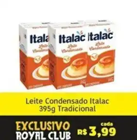 Royal Supermercados Leite Condensada Italac 395g Tradicional oferta
