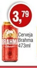 Royal Supermercados Cerveja Brahma 473ml oferta
