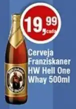Cerveja Franziskaner HW Hell One Whay 500ml