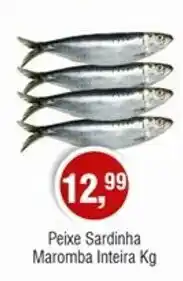 Royal Supermercados Peixe Sardinha Maromba Inteira 1kg oferta