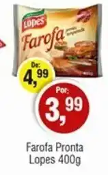 Farofa Pronta Lopes 400g