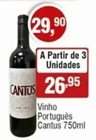Vinho Portugues Cantus 750ml