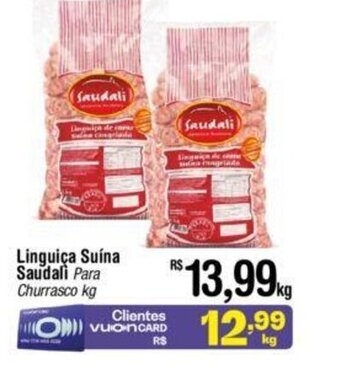 Linguiça Suína Saudali 1kg