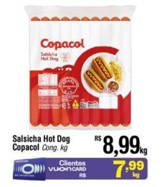 Fort Atacadista Salsicha Hot Dog Copacol 1kg oferta