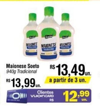 Fort Atacadista Maionese Soeto oferta