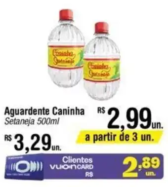 Fort Atacadista Aguardente Caninha 500ml oferta