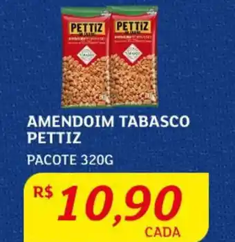 Amendoim Tabasco Pettiz 320g