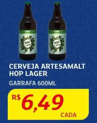 Cerveja Artesamalt Hop Lager 600ml