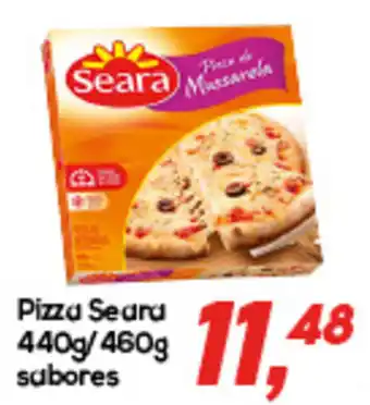 Semar Supermercado Pizza Seara 440/460g sabores oferta