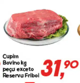 Semar Supermercado Cupim Bovino 1kg peca exceto Reserva Friboi oferta