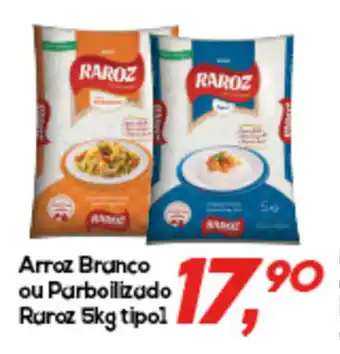 Semar Supermercado Arroz Branco ou Parbolizado Raroz 5kg tipo1 oferta