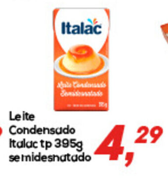 Semar Supermercado Leite Condensado Italac TP 395g semidesnatado oferta