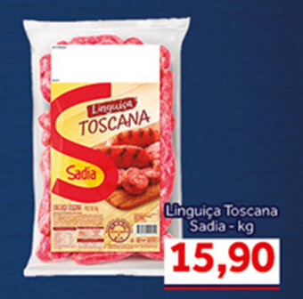 Shibata Supermercados Linguica Toscana Sadia 1kg oferta