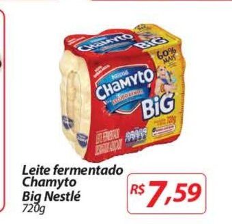 Nacional Leite Fermentado Chamyto Big Nestle 720g oferta