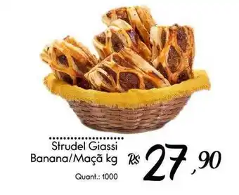 Giassi Supermercados Strudel giassi banana maçã kg oferta