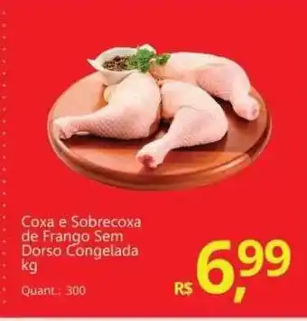 Supermercados Koch Coxa e sobrecoxa de frango sem dorso congelada oferta