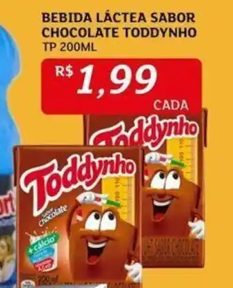 Assaí Atacadista Bebida Láctea Sabor Chocolate Toddynho 200ml oferta