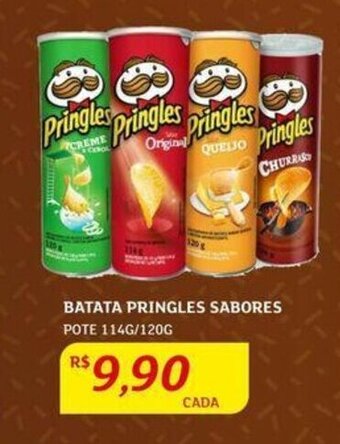 Batata Pringles Sabores 114g/120g