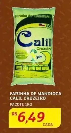 Assaí Atacadista Farinha de Mandioca Calil Cruzeiro 1kg oferta