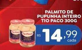 Bahamas Supermercados Palmito de pupunha inteiro tio paco oferta