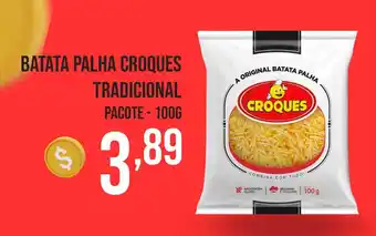 Decisão Atacarejo Batata palha croques tradicional pacote oferta