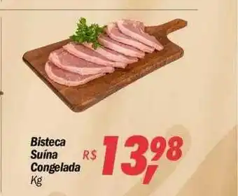 Big Box Bisteca suína congelada kg oferta