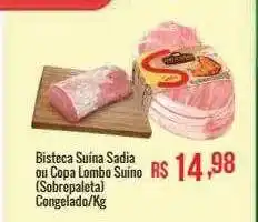Mart Minas Bisteca suína sadia ou copa lombo suino oferta