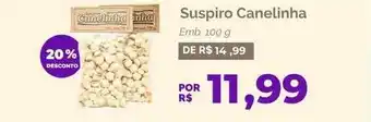 Oba Hortifruti Suspiro canelinha 20% desconto oferta
