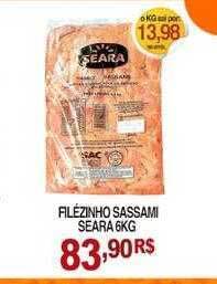 Mercadão Atacadista Filézinho sassami seara oferta