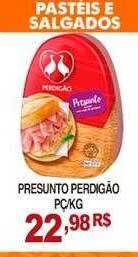 Mercadão Atacadista Presunto perdigão oferta