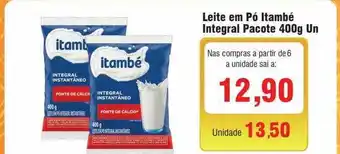 Spani Atacadista Leite em pó itambé integral pacote oferta
