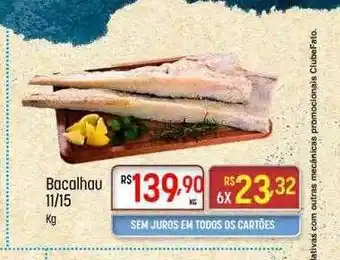 Muffato Bacalhau 11 15 kg oferta