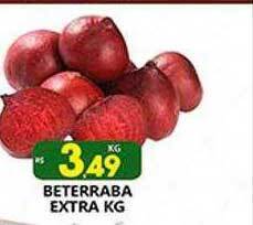Supermercado Porecatu Beterraba extra kg oferta