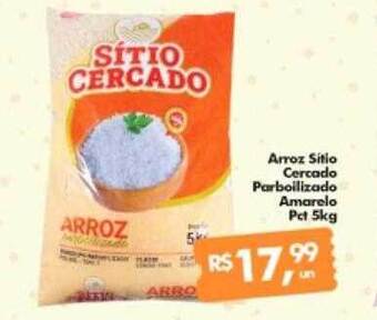 Supermercados Archer Arroz sitio cercado parboilizado amarelo pct oferta