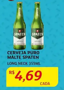 Assaí Atacadista Cerveja Puro Malte Spaten 355ml oferta