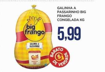 Apoio Mineiro Galinha a passarinho big frango congelada kg oferta