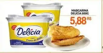 Mercadão Atacadista Margarina delicia oferta