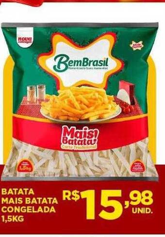 Tatico Batata mais batata congelada oferta