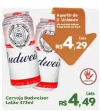 Econômico Atacadão Cerveja budweiser oferta